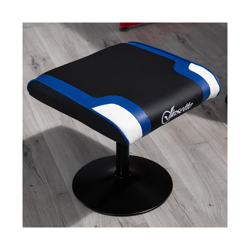 Καρέκλα Gaming με Υποπόδιο 67 x 82.5 x 103 cm Χρώματος Μπλε Vinsetto 833-886V70BU