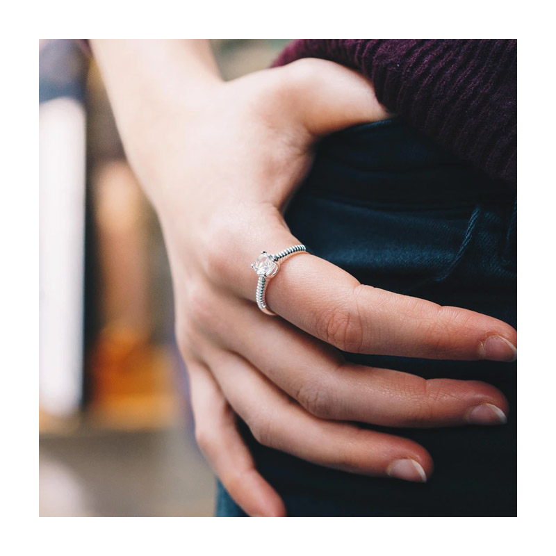 Δαχτυλίδι Philip Jones Crystal με Κρύσταλλα Swarovski®