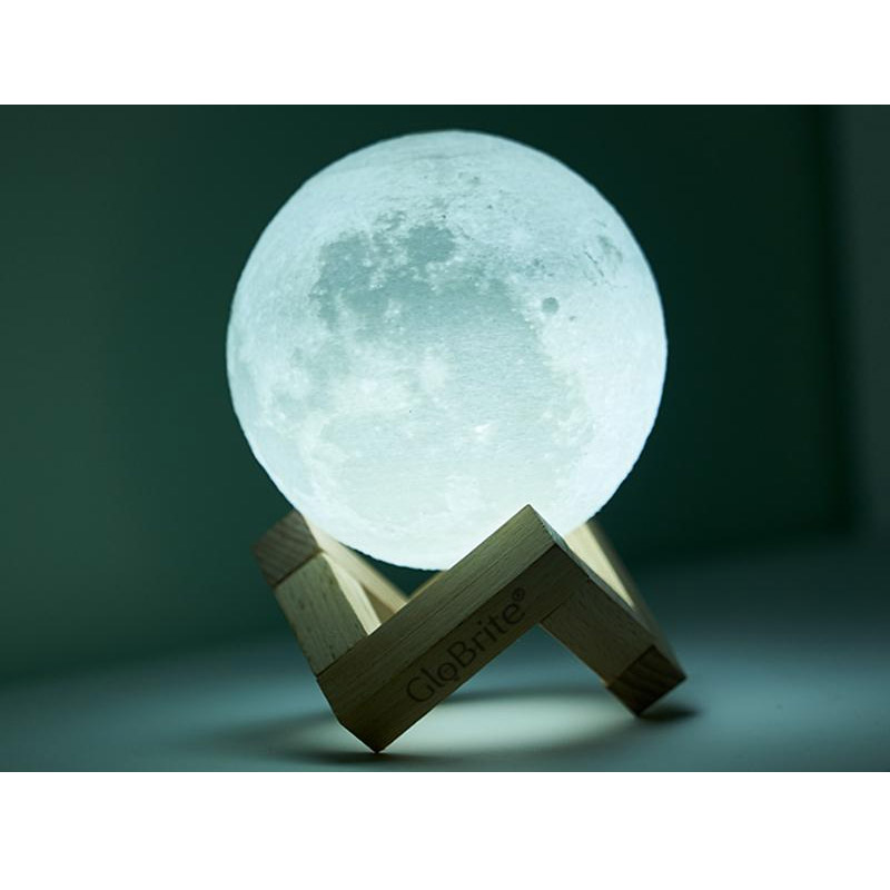 Επαναφορτιζόμενο Φωτιστικό Αφής Φεγγάρι 3D με LED GloBrite VL3095