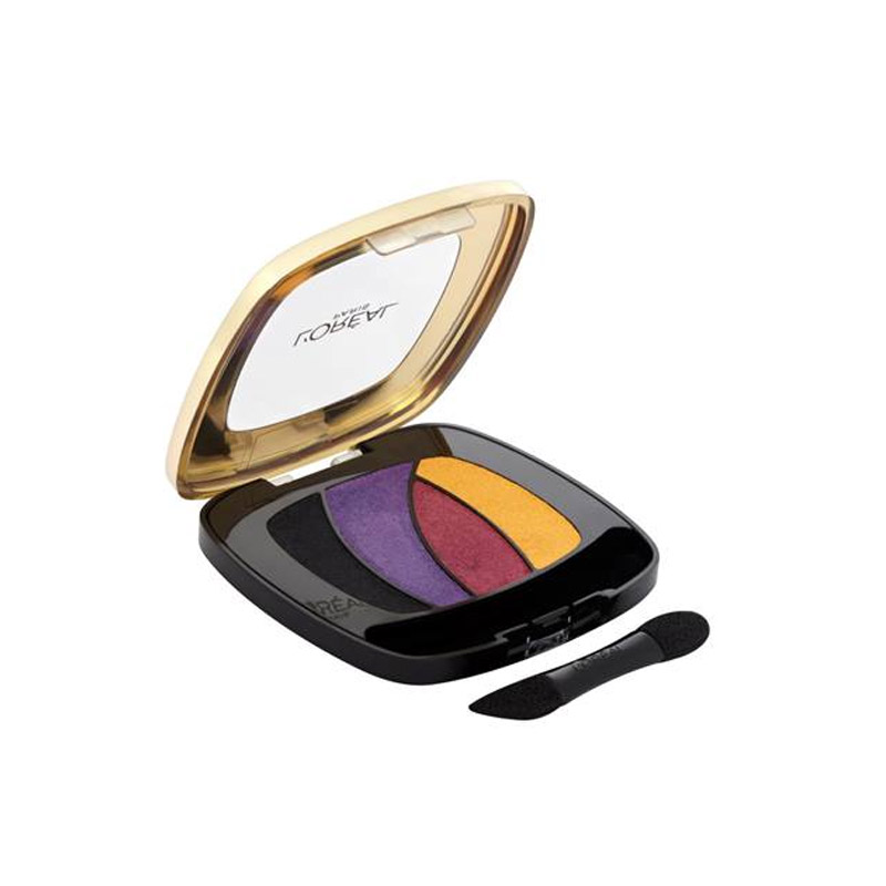 Παλέτα Σκιών L'Oreal με 4 Χρώματα Color Riche Quads Eyeshadow - S3 Disco Smoking LOREAL-Eyeshadow-DS