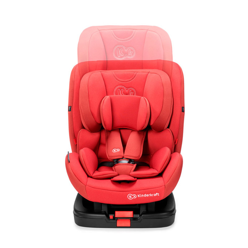 Παιδικό Κάθισμα Αυτοκινήτου Χρώματος Κόκκινο για Παιδιά 0-25 Kg KinderKraft Vado