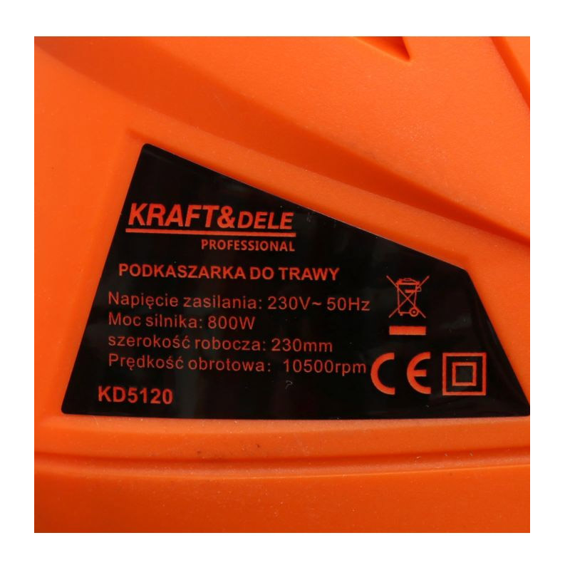 Ηλεκτρικό Θαμνοκοπτικό 800 W Kraft&Dele KD-5120