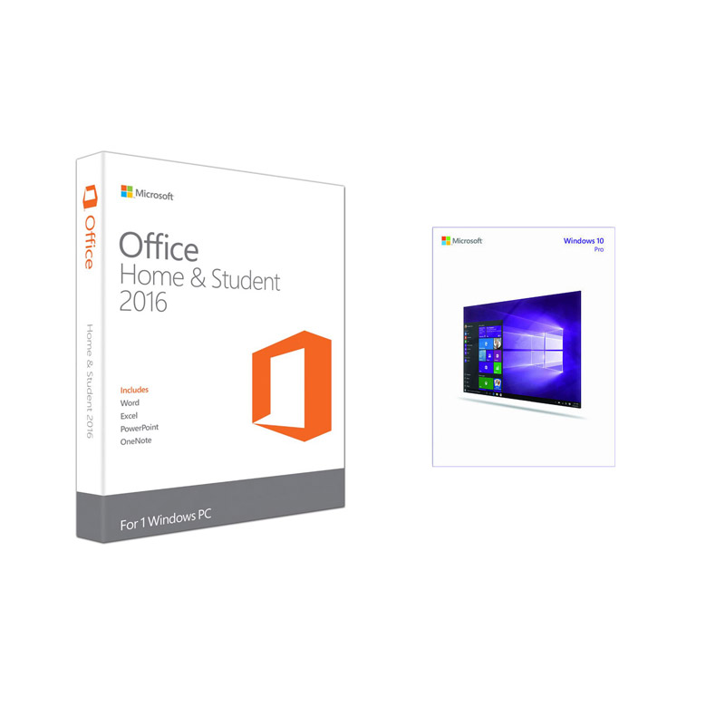 Microsoft Office Home and Student 2016 + Windows 10 Pro 32/64-bit ESD