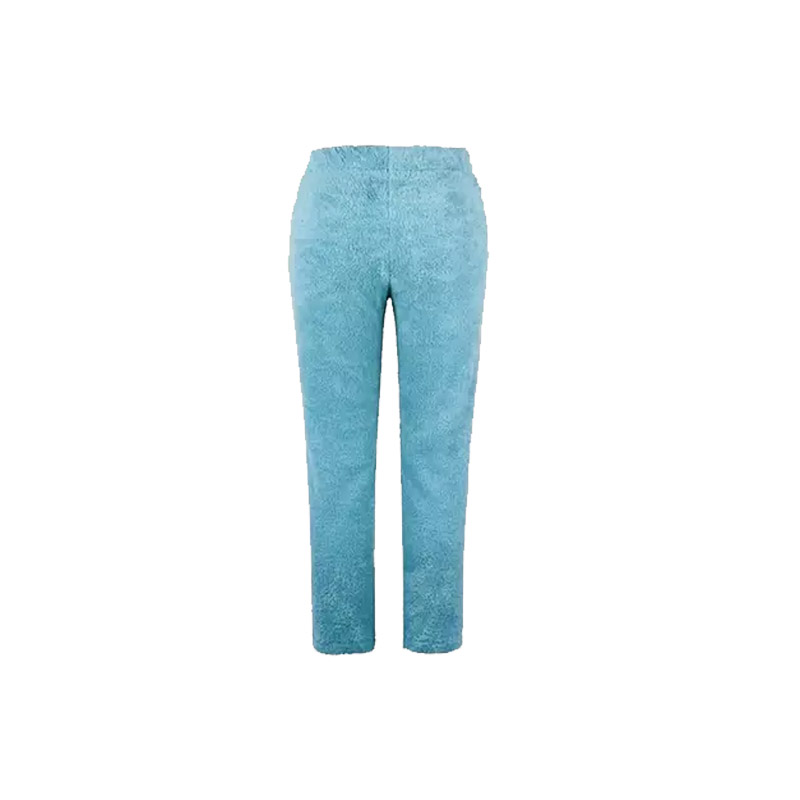 Γυναικείο Βελούδινο Παντελόνι Πιτζάμας Χρώματος Μπλε SPM DYN-5056113240