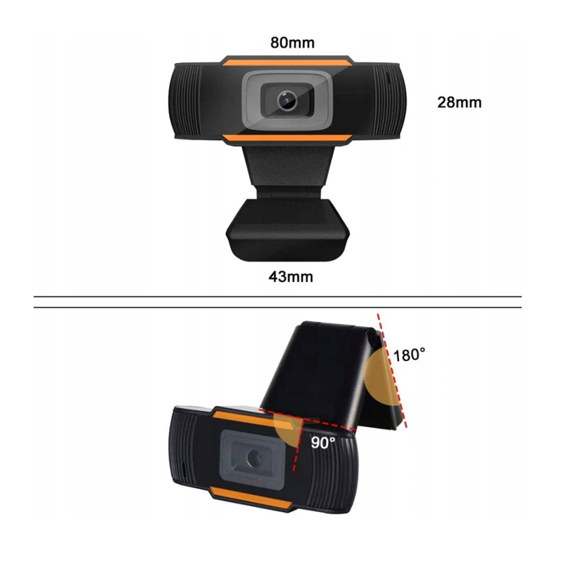 Κάμερα Web B1 Full HD 720P με Ενσωματωμένο Μικρόφωνο USB 2.0/3.0 SPM B380