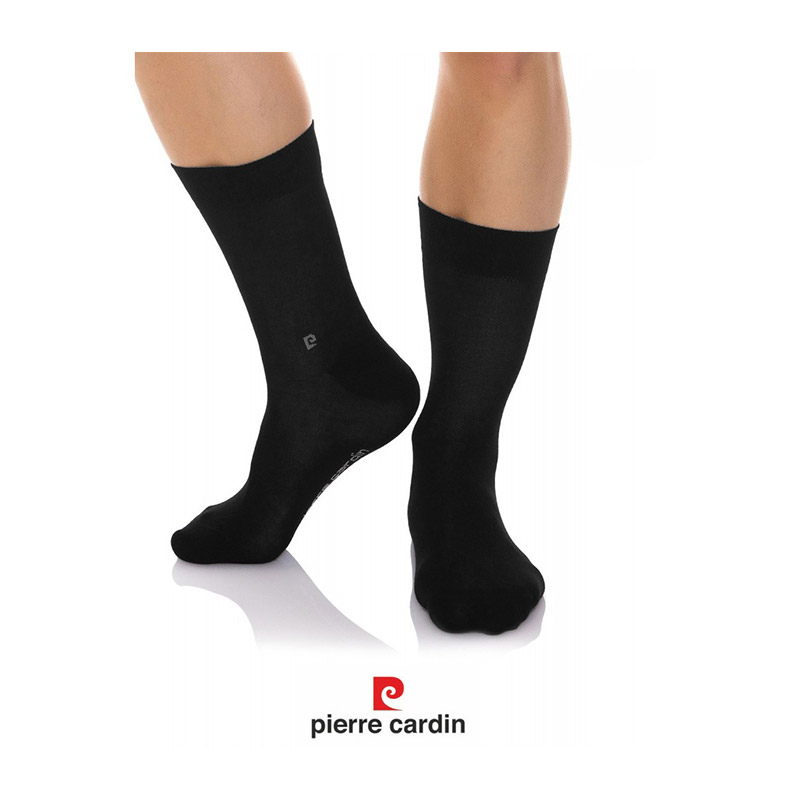 Σετ 6 Ζευγάρια Ανδρικές Κάλτσες 40-46 Χρώματος Μαύρο - Μπλε - Σκούρο Γκρι Pierre Cardin MWS1943
