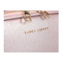 Γυναικεία Τσάντα Ώμου με Αλυσίδα Χρώματος Ροζ - Χρυσό Laura Ashley Lyle 651LAS1828