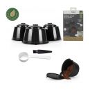 Σετ Επαναγεμιζόμενες Κάψουλες Καφέ Espresso για Καφετιέρες Dolce Gusto 3 τμχ Cook Concept KA4557