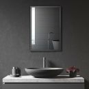 Καθρέπτης Μπάνιου με Ντουλάπι 40 x 12 x 60 cm Kleankin 834-532V00BK
