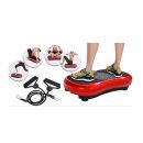 Πλατφόρμα Step Παθητικής Γυμναστικής για Όλο το Σώμα με Δόνηση και Τηλεχειριστήριο 78 x 46.5 x 21 cm Χρώματος Κόκκινο Hoppline HOP1000755-1