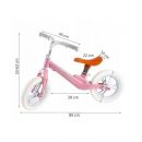 Παιδικό Ποδήλατο Ισορροπίας Χρώματος Ροζ Kruzzel 10302