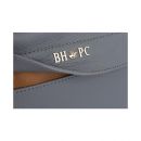 Δερμάτινη Γυναικεία Τσάντα Ώμου Χρώματος Γκρι Beverly Hills Polo Club 118 661BHP0151