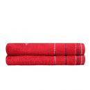Σετ με 2 Πετσέτες Προσώπου 50 x 90 cm Χρώματος Κόκκινο Beverly Hills Polo Club 355BHP2354