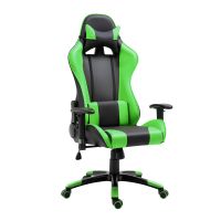 Καρέκλα Gaming 67 x 67 x 123-132 cm Χρώματος Πράσινο HOMCOM 921-037GN