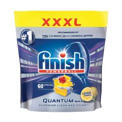 Απορρυπαντικό Πλυντηρίου Πιάτων Finish Quantum Max Lemon 60 Ταμπλέτες FIN-5997321733470