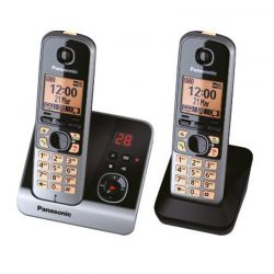 Ασύρματο Τηλέφωνο Duo με Ανοιχτή Ακρόαση Panasonic KX-TG6722GB