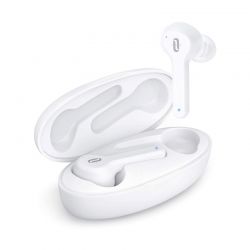 Ασύρματα Ακουστικά Bluetooth με Βάση Φόρτισης Χρώματος Λευκό SoundLiberty 53 TaoTronics TT-BH053-White