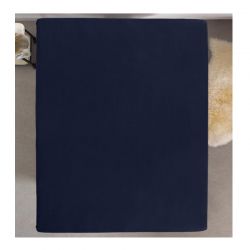 Μονό Σεντόνι Jersey με Λάστιχο 90 x 200 x 30 cm Χρώματος Μπλε Dreamhouse 8720105600548