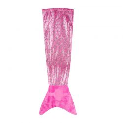 Παιδική Κουβέρτα Γοργόνα 132 x 56 cm Χρώματος Ροζ Home Deco Kids TX6000-Pink