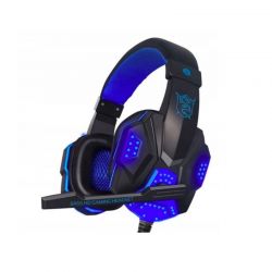 Ενσύρματα Ακουστικά Gaming με LED Φωτισμό και Μικρόφωνο SPM PC780-Blue