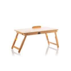 Ξύλινο Βοηθητικό Πτυσσόμενο Τραπέζι Πολλαπλών Χρήσεων με Βάση για Laptop Lapwood InnovaGoods V0103031