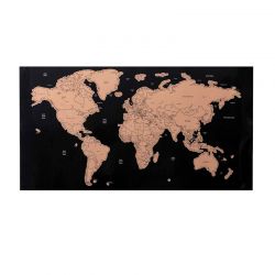 Παγκόσμιος Χάρτης Ξυστό 60 x 40 cm Bakaji 8054143000917