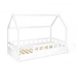 Ξύλινο Παιδικό Μονό Κρεβάτι - Σπίτι Montessori 166 x 86 x 126 cm Neree Idomya 30101445