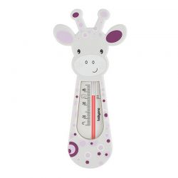 Αναλογικό Θερμόμετρο Μπάνιου για Μωρά Καμηλοπάρδαλη Χρώματος Μωβ Babyono BN776/02