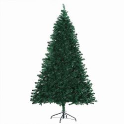 Homcom Τεχνητό Χριστουγεννιάτικο Δέντρο 180cm 1000 Tips Παχύ και Πράσινο; 102cm