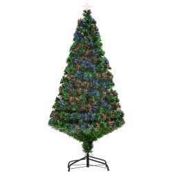 Τεχνητό Χριστουγεννιάτικο Δέντρο με Οπτικες Ίνες 150 cm HOMCOM 02-0350