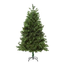 Τεχνητό Χριστουγεννιάτικο Δέντρο με Πτυσσόμενη και Αποσπώμενη Βάση HOMCOM 830-303V01