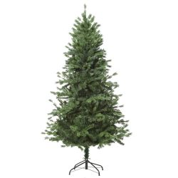 Τεχνητό Χριστουγεννιάτικο Δέντρο 210 cm με Πτυσσόμενη και Αφαιρούμενη Βάση Homcom 830-303