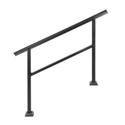 Κάγκελα Σκάλας από Αλουμίνιο Εξωτερικού Χώρου για 3-4 Σκαλοπάτια 121.9 x 90.2 cm VEVOR LZLTFSDHGLZHSKD01V0