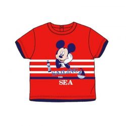 Βρεφικό T-shirt Χρώματος Κόκκινο Mickey Disney AQE0277