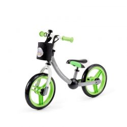 Παιδικό Ποδήλατο Ισορροπίας Με Αξεσουάρ KinderKraft 2Way Next Χρώματος Γκρι