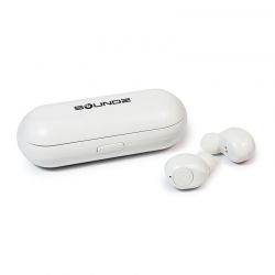 Ασύρματα Στερεοφωνικά Ακουστικά Bluetooth Χρώματος Λευκό SoundZ R161108