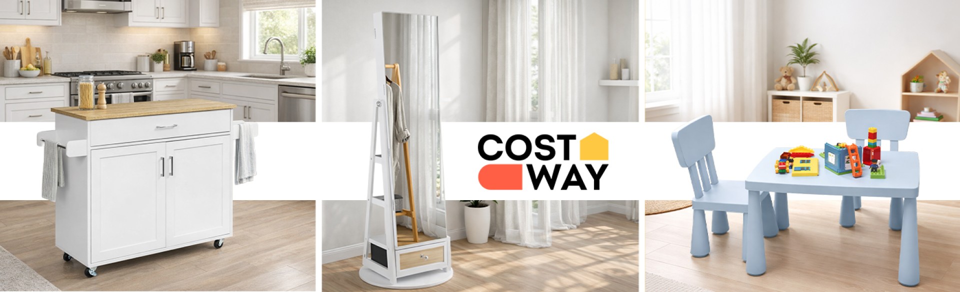 Δώσε στυλ σε κάθε γωνιά με την υπογραφή της Costway!