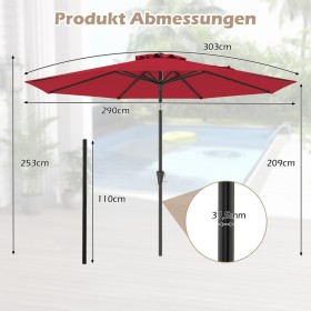 Costway Κό &hellip;