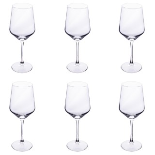 Galileo Σετ 6 ποτήρια κρασιού 510 ml από γυαλί Rubino Sibilla 5918848