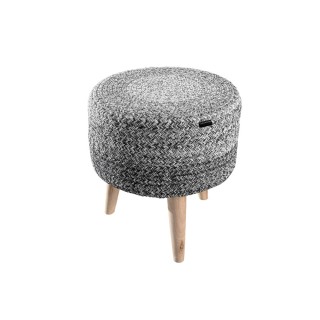 Σκαμπό Βαμβακερό  40x40x40εκ.  Χρώματος  Γκρι  GUY LAROCHE  1110009...