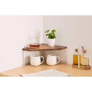 5FIVE Simply smart Γωνιακό Ράφι από Ξύλο Ακακίας και Μεταλλικό Πλαί... 5FIVE Simply smart Γωνιακό Ράφι από Ξύλο Ακακίας και Μεταλλικό Πλαί...