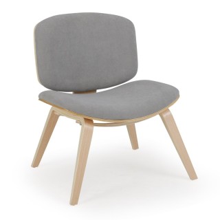 Costway Μοντέρνα Πολυθρόνα με Πλάτη και Μαξιλάρι Καθίσματος Σε Λαμπ...