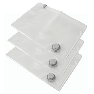 Galileo Σύνολο 3 Τσάντες Συσκευασίας με Βαλβίδα Κενού: 60x80 cm, 70...