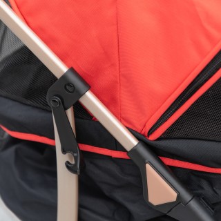 PawHut Καροτσάκι για Σκύλους Μετατρέψιμο με 2 Λουριά και Μαξιλάρι, ... PawHut Καροτσάκι για Σκύλους Μετατρέψιμο με 2 Λουριά και Μαξιλάρι, ...