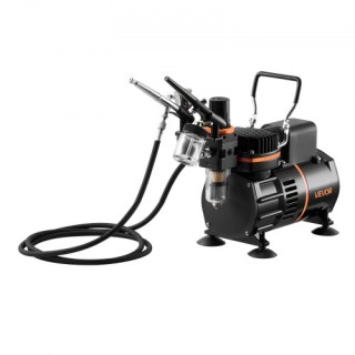 VEVOR Σετ Airbrush με Αεροσυμπιεστή 1/6 HP, 3 Airbrush και 3 Μύτες ... VEVOR Σετ Airbrush με Αεροσυμπιεστή 1/6 HP, 3 Airbrush και 3 Μύτες ...