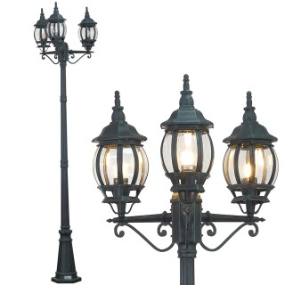 BAKAJI Κλασικό Βικτωριανό Φανάρι Κήπου με 3 Φανάρια από Αλουμίνιο ... BAKAJI Κλασικό Βικτωριανό Φανάρι Κήπου με 3 Φανάρια από Αλουμίνιο ...