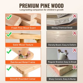 VEVOR Παιδικό Ξύλινο Τραπέζι Αισθητηριακού Παιχνιδιού με Άμμο & Νε... VEVOR Παιδικό Ξύλινο Τραπέζι Αισθητηριακού Παιχνιδιού με Άμμο & Νε...