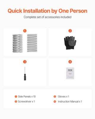 VEVOR Οβάλ Μεταλλικό Υπερυψωμένο Κρεβάτι Κήπου 1.2x0.6x0.6m για Λαχ... VEVOR Οβάλ Μεταλλικό Υπερυψωμένο Κρεβάτι Κήπου 1.2x0.6x0.6m για Λαχ...