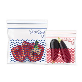 Galileo Σετ 50 Επανασφραγιζόμενες Αποθηκευτικές Σακούλες SChef, 2 Δ...