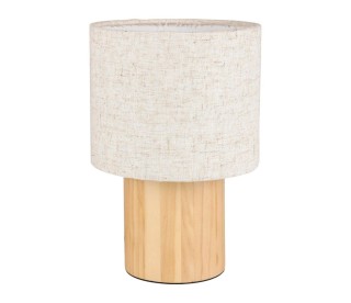 Ostaria Λάμπα Ξυλίνη Λέα Μπεζ Καφέ - Πιστοποιημένο Πεύκο Fsc® -36928